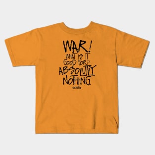 Anti War 3 Kids T-Shirt